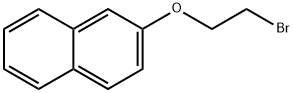 2-(2-溴乙氧基)萘 结构式