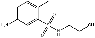 5-氨基-N-(2-羟乙基)-2-甲基苯磺酰胺 结构式