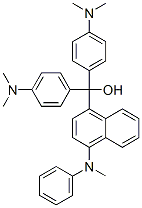 alpha,alpha-bis[4-(dimethylamino)phenyl]-4-(methylphenylamino)naphthalene-1-methanol 结构式