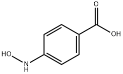 4-(羟基氨基)苯甲酸 结构式