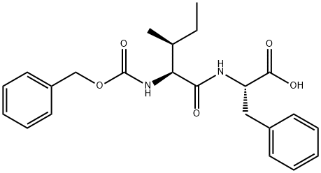 Z-ILE-PHE-OH 结构式