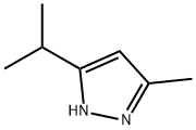 3-异丙基-5-甲基-1H-吡唑 结构式