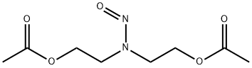 N-NITROSOBIS(ACETOXYETHYL)AMINE 结构式