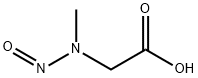 N-亚硝基肌氨酸 结构式
