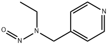 N-Ethyl-N-nitroso-4-pyridinemethanamine 结构式