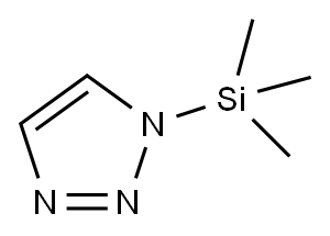 1-三甲硅基-1H-1,2,3-三唑 结构式