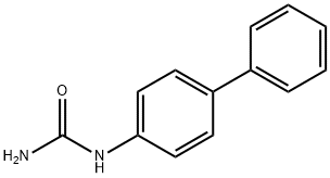 4-联苯基脲 结构式