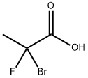 2-溴-2-氟丙酸 结构式