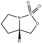 S-1,1-DIOXIDE-TETRAHYDRO-3H-PYRROLO[1,2-C][1,2,3]OXATHIAZOLE 结构式