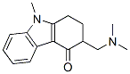 3-二甲基氨甲基-9-甲基-1,2,3,4-四氢咔唑-4-酮 结构式
