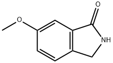 6-甲氧基-异吲哚啉-1-酮 结构式