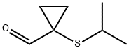 Cyclopropanecarboxaldehyde, 1-[(1-methylethyl)thio]- (9CI) 结构式