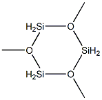 2,46-三甲基-环三硅氧烷 结构式