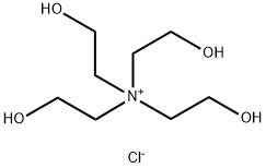 四(2-羟基乙基)氯化铵 结构式