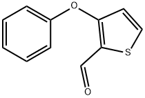 3-苯氧基噻吩-2-甲醛 结构式
