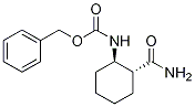 benzyl (1R,2R)-2-carbaMoylcyclohexylcarbaMate 结构式