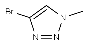 4-溴-1-甲基-1H-1,2,3-噻唑 结构式