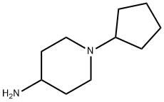 1-环戊基-4-氨基哌啶 结构式