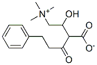 3-phenylpropionylcarnitine 结构式