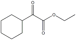 2-环己基-2-氧代乙酸乙酯 结构式