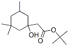 tert-butyl 2-(1-hydroxy-3,3,5-trimethyl-cyclohexyl)acetate 结构式