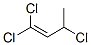 1,1,3-Trichloro-1-butene 结构式