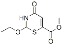 2H-1,3-Thiazine-6-carboxylicacid,2-ethoxy-3,4-dihydro-4-oxo-,methylester(9CI) 结构式