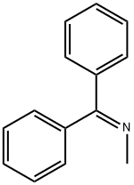 N-(二苯基亚甲基)甲胺 结构式