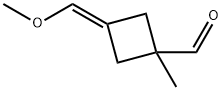 Cyclobutanecarboxaldehyde, 3-(methoxymethylene)-1-methyl- (9CI) 结构式