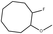 Cyclooctane, 1-fluoro-2-methoxy- (9CI) 结构式