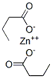 锌丁酸酯 结构式