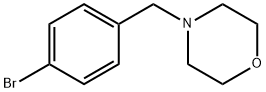 4-(4-溴苄基)-吗啉 结构式
