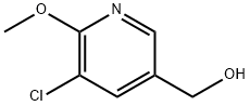 5-氯-3-羟基甲基-6-甲氧基吡啶 结构式
