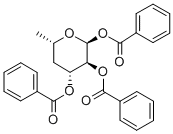 TRI-O-BENZOYL-2-DEOXY-BETA-D-RIBOPYRANOSE 结构式