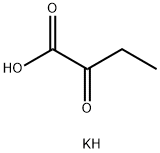 Butanoic acid, 2-oxo-, potassiuM salt 结构式