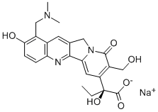 TOPOTECAN ACID SODIUM SALT 结构式