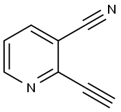 2-乙炔基烟腈 结构式