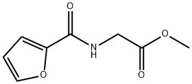 N-(2-呋喃基)甘氨酸甲酯 结构式