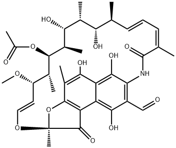 3甲酰利福平霉素 结构式