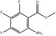 6-氨基-2,3,4-三氟苯甲酸甲酯 结构式