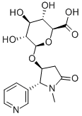 氘代TRANS-3'-羟基可替宁-O-B-葡(萄)糖苷酸 结构式