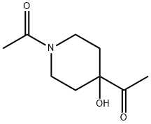 4-Piperidinol,  1,4-diacetyl-  (9CI) 结构式