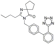 厄贝沙坦-D7 结构式