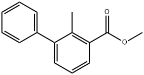 2-Methyl-3-phenylbenzoic Acid Methyl Ester 结构式