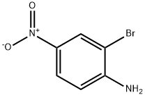 2-溴-4-硝基苯胺 结构式