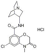 Azasetron-13C,D3 Hydrochloride 结构式