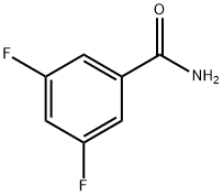 3,5-二氟苯甲酰胺 结构式