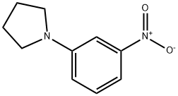 1-(3-硝基苯基)-吡咯烷 结构式