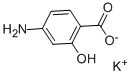 4-氨基-2-羟基苯甲酸 结构式