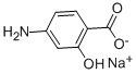 对氨基水杨酸钠 结构式